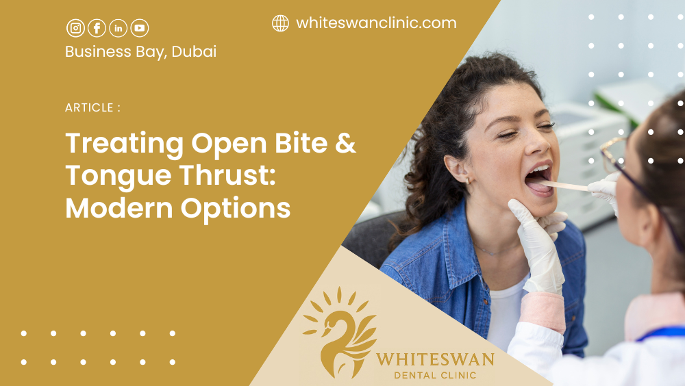 Treating Open Bite & Tongue Thrust Modern Options
