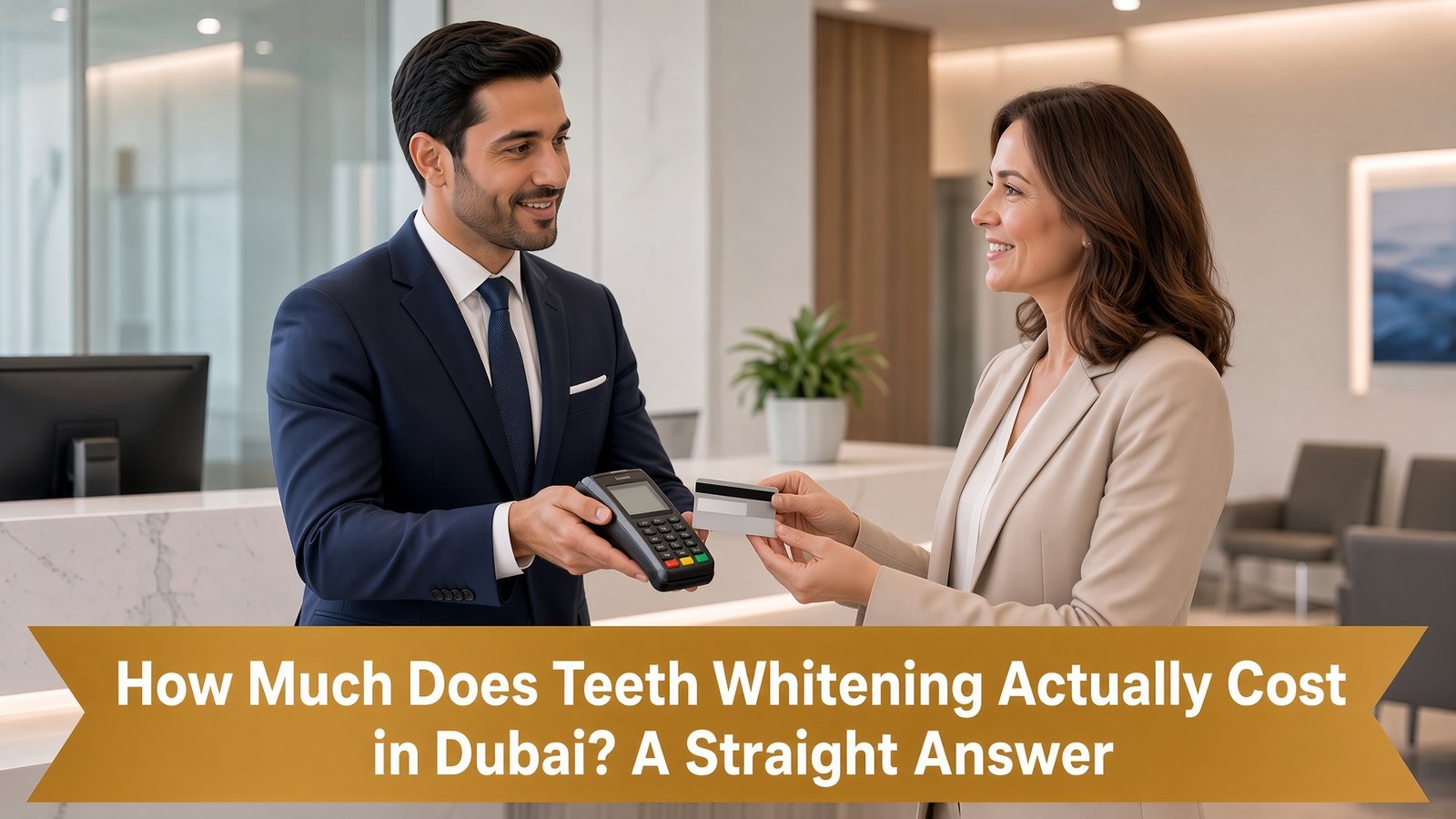 Teeth Whitening Cost in Dubai